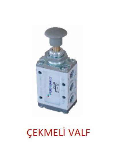 1/4 5x2 Çekmeli&Yaylı Valfler
