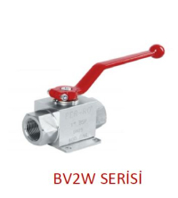 BV2W Serisi Hidrolik 2 Yollu Küresel Vanalar (Zemine Sac Monteli)