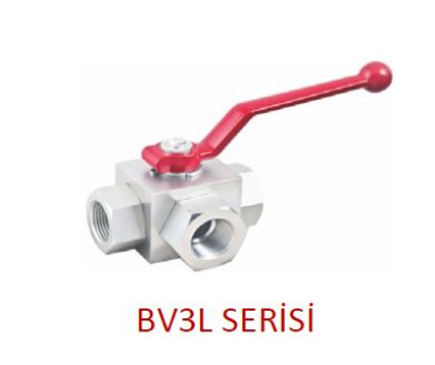 BV3L Serisi Hidrolik 3 Yollu L Tipi Küresel Vanalar