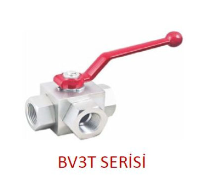 BV3T Serisi Hidrolik 3 Yollu T Tipi Küresel Vanalar