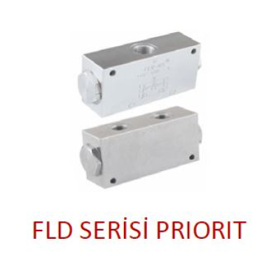 FLD Serisi Basınç Duyarlı 3 Yollu Akış Bölücü Valfler (PRIORITY)