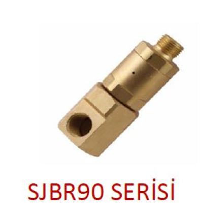 SJBR90 Serisi Hidrolik Pirinç Döner Bağlantı Rekorları - Dirsek Tip
