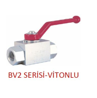 BV2 Serisi Hidrolik 2 Yollu Küresel Vanalar (Viton-Yüksek Isıya Dayanıklı)