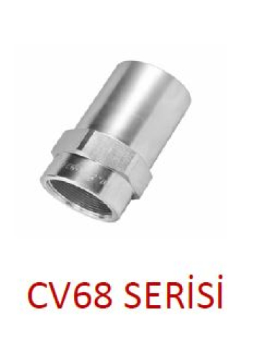 CV68 Serisi Hidrolik Hat Tipi Çek Valfler (6-8 Bar Açma Basınçlı)